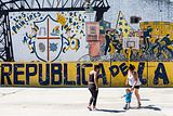 Giochi nel campetto della Boca, Buenos Aires